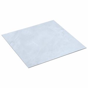 vidaXL &Ouml;ntapad&oacute;s Padl&oacute; Panelek Feh&eacute;r m&aacute;rv&aacute;ny 30,5 x 30,5 cm 20 db PVC
