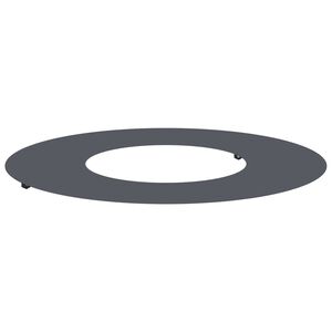 vidaXL Alkalmas lapos fa gyűrűh&ouml;z Antracit &Oslash;30 / 60 cm Ac&eacute;l