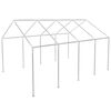 vidaXL ac&eacute;l pavilon v&aacute;z 8 x 4 m