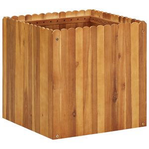 vidaXL t&ouml;m&ouml;r ak&aacute;cfa kerti magas&aacute;gy&aacute;s 50 x 50 x 50 cm