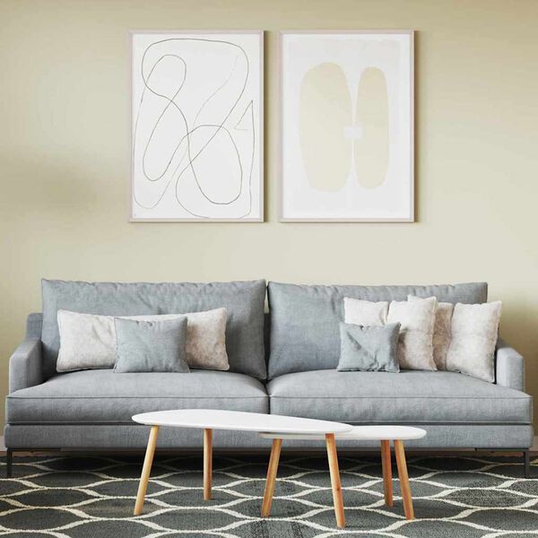 vidaXL Falfest&eacute;k Barna 16,5 x 16,5 x 16 cm Fali nyomat