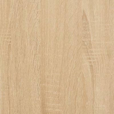 vidaXL 2 db sonoma-tölgyszínű szerelt fa éjjeliszekrény 40x35x47,5 cm