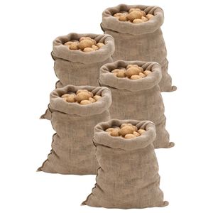 vidaXL 5 db jutazs&aacute;k 60x105 cm 100% juta 220 g/m&sup2;