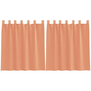 vidaXL 2 db terrakotta f&aacute;tyolf&uuml;gg&ouml;ny&ouml;k hurokkal 140x140 cm
