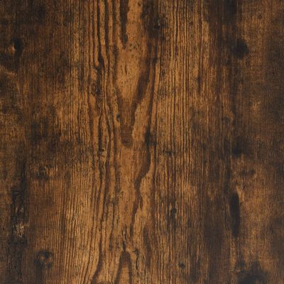 vidaXL 2 db füstös tölgy színű szerelt fa fali polc 60 x 25 x 25,5 cm