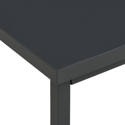 vidaXL antricitszürke acél ipari stílusú fiókos íróasztal 105x52x75 cm