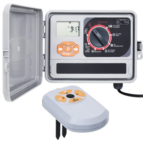 vidaXL kerti öntözővezérlő nedvességérzékelővel