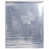 vidaXL ezüst PVC tükröző statikus napsugárzás elleni fólia 45 x1000 cm