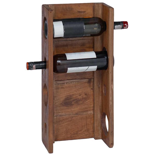 vidaXL &Aacute;llv&aacute;ny Barna 24 x 13 x 54 cm T&ouml;m&ouml;r Mahag&oacute;ni Fa