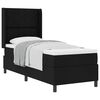 vidaXL Boxrug&oacute;s &aacute;gy p&aacute;rn&aacute;val fejt&aacute;ml&aacute;val Fekete 190 x 90 cm sz&ouml;vet