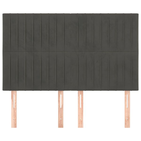 vidaXL s&ouml;t&eacute;tsz&uuml;rke b&aacute;rsony fejt&aacute;mla 144x5x118/128 cm