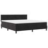 vidaXL LED Box Spring &Aacute;gy fejt&aacute;ml&aacute;val Fekete 180 x 200 cm B&aacute;rsony