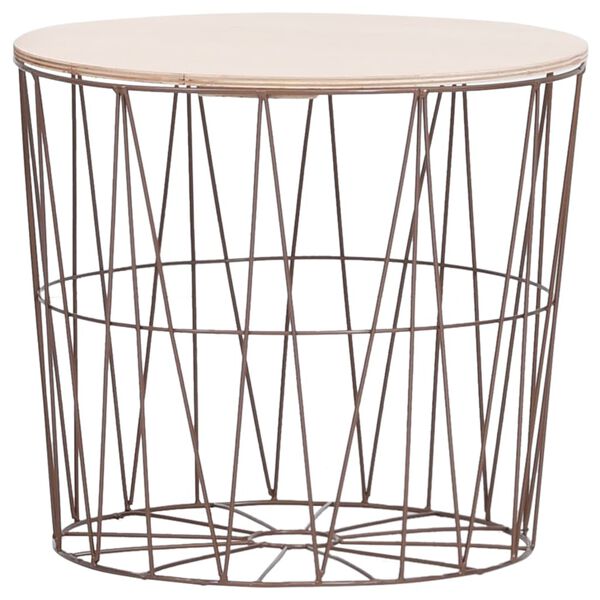 vidaXL 4 db r&eacute;z doh&aacute;nyz&oacute;asztal