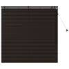 vidaXL Zsaluzia S&ouml;t&eacute;t Barna 125 x 130 cm 35 mm Massz&iacute;v Paulownia fa