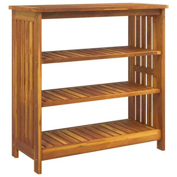 vidaXL Kerti szekr&eacute;ny Term&eacute;szetes 90 x 40 x 90cm T&ouml;m&ouml;r Ak&aacute;cfa