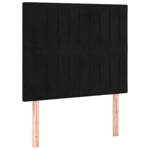 vidaXL fekete b&aacute;rsony fejt&aacute;mla 80x5x118/128 cm