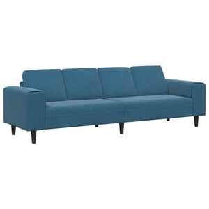 vidaXL Nappali Kanap&eacute; K&eacute;k 250 x 77 x 76 cm