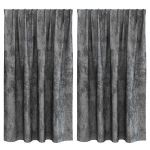 vidaXL B&aacute;rsonyf&uuml;gg&ouml;ny&ouml;k 2 db Sz&uuml;rke 140 x 140 cm B&aacute;rsony