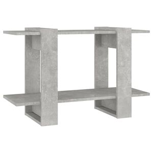 vidaXL betonsz&uuml;rke k&ouml;nyvszekr&eacute;ny/t&eacute;relv&aacute;laszt&oacute; 80 x 30 x 51 cm