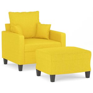 vidaXL vil&aacute;goss&aacute;rga sz&ouml;vet kanap&eacute;fotel l&aacute;btart&oacute;val 60 cm