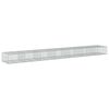 vidaXL horganyzott vas gabion kos&aacute;r fed&eacute;llel 700 x 100 x 50 cm