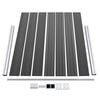 vidaXL fekete WPC ker&iacute;t&eacute;spanelszett 353 x 146 cm