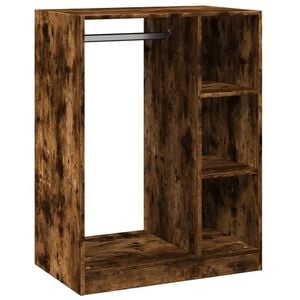 vidaXL f&uuml;st&ouml;s t&ouml;lgy sz&iacute;nű szerelt fa ruh&aacute;sszekr&eacute;ny 77 x 48 x 102 cm