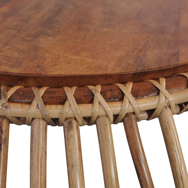 vidaXL 2 db term&eacute;szetes rattan doh&aacute;nyz&oacute;asztal