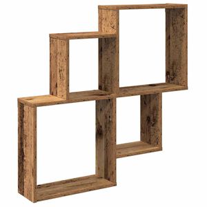 vidaXL fali polc R&eacute;gi fa 80x15x78,5 cm G&eacute;pelt fa