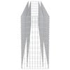 vidaXL horganyzott acél gabion magaságyás 450 x 50 x 100 cm