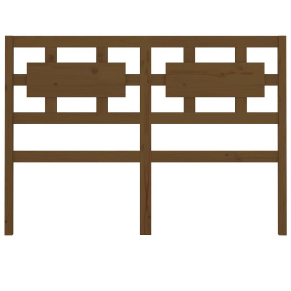 vidaXL m&eacute;zbarna t&ouml;m&ouml;r fenyőfa &aacute;gyfejt&aacute;mla 205,5x4x100 cm