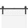 vidaXL fekete ac&eacute;l tol&oacute;ajt&oacute; f&eacute;mszerel&eacute;k k&eacute;szlet 200 cm