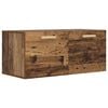 vidaXL Fali Szekr&eacute;ny Falra szerelhető Antik fa 80 x 36,5 x 35 cm