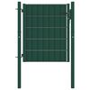 vidaXL z&ouml;ld PVC &eacute;s ac&eacute;l ker&iacute;t&eacute;skapu 100 x 100 cm