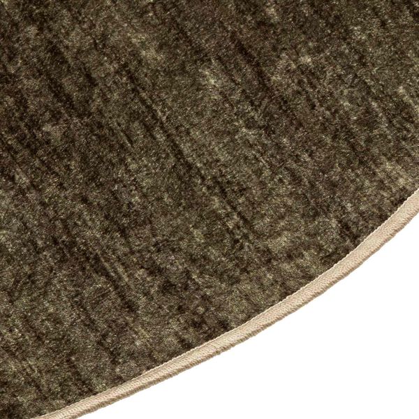 vidaXL Szőnyeg fut&oacute; MARSA Erdei z&ouml;ld &Oslash; 120 cm Poli&eacute;szter &eacute;s PVC