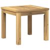 vidaXL Doh&aacute;nyz&oacute;asztal Feh&eacute;rre festett 40 x 40,5 x 36 cm T&ouml;m&ouml;r Ak&aacute;cfa