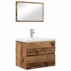 vidaXL F&uuml;rdőszoba b&uacute;tor szett 3 db &Ouml;reg fa 61 x 39 x 45 cm Szerelt Fa