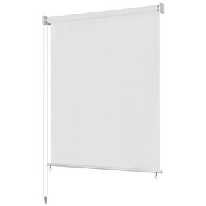 vidaXL feh&eacute;r, k&uuml;lt&eacute;ri s&ouml;t&eacute;t&iacute;tő rol&oacute; 105(Sz&eacute;)x140(Ma) cm