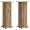 vidaXL N&ouml;v&eacute;ny&aacute;llv&aacute;ny 2 db K&eacute;zműves T&ouml;lgy 30,5 x 30 x 80,5 cm