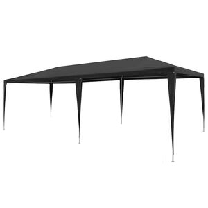 vidaXL antracitsz&uuml;rke PE rendezv&eacute;nys&aacute;tor 3 x 6 m