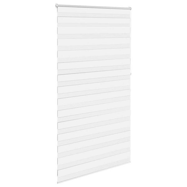 vidaXL feh&eacute;r zebra rol&oacute; 120,9 x 230 cm sz&ouml;vetsz&eacute;less&eacute;g 116,7 cm