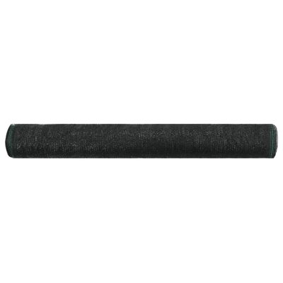 vidaXL fekete HDPE teniszháló 1,4 x 50 m