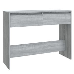 vidaXL sz&uuml;rke sonoma szerelt fa doh&aacute;nyz&oacute;asztal 100x35x76,5 cm
