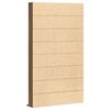 vidaXL barna t&ouml;lgy sz&iacute;nű szerelt fa CD-szekr&eacute;ny 102 x 23 x 177,5 cm
