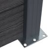 vidaXL sz&uuml;rke WPC ker&iacute;t&eacute;spanelszett 526 x 186 cm