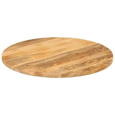 vidaXL tömör mangófa kerek asztallap Ø70 x 3,8 cm