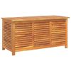 vidaXL t&ouml;m&ouml;r ak&aacute;cfa kerti t&aacute;rol&oacute;l&aacute;da zsaluval 113 x 50 x 56 cm
