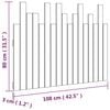 vidaXL m&eacute;zbarna t&ouml;m&ouml;r fenyőfa fali fejt&aacute;mla 108 x 3 x 80 cm