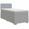 vidaXL Boxspring &aacute;gy matraccal Vil&aacute;gossz&uuml;rke 80 x 200 cm Sz&ouml;vet