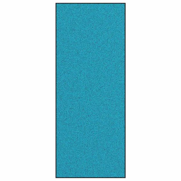 vidaXL Ajt&oacute;szőnyeg Egy&eacute;b Ci&aacute;n &eacute;s Fekete 120 x 300 cm Poliamid &eacute;s PVC